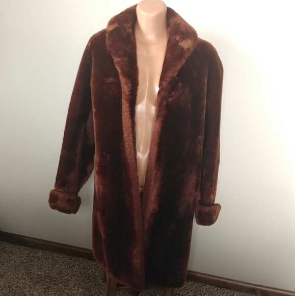 Vintage Jackets & Blazers - Authentic fur coat VINTAGE